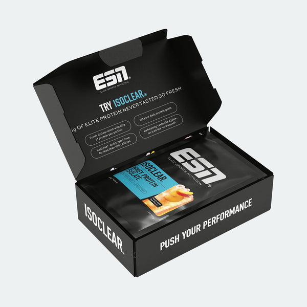 Isoclear Taster Pack, inkl. Shaker